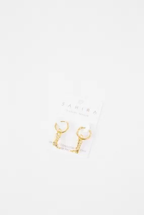 Cowboy Boot Huggie Earring | Sahira Jewelry