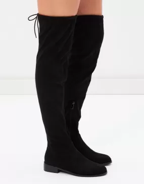 SANDIAGO SUEDE OVER KNEE BOOT